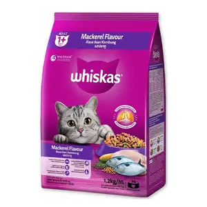 Thức Ăn Cho Mèo Vị Cá Thu, Cat Food, Mackerel Flavor, Adult 1+ (1.2kg) - WHISKAS